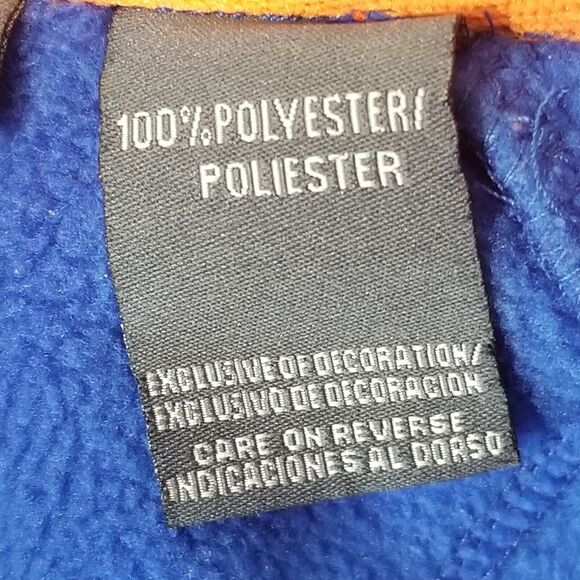 Pro Edge Florida Gators sweater jacket men's large blue fleece 1/4 zip - Picture 10 of 10